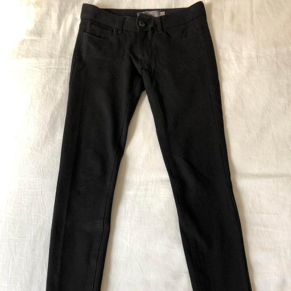PAIGE Pants | Black Stretch Skinny